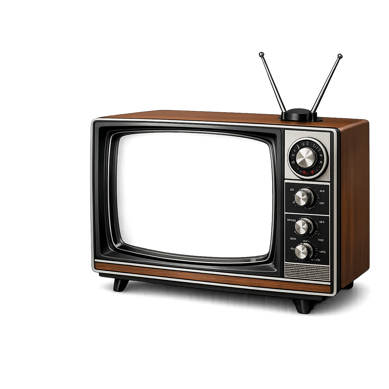 A TV from the ancient times displaying our latest news.